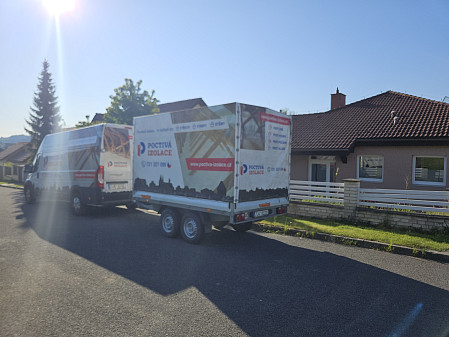 Izolace stropu zděného domu ve Zlíně